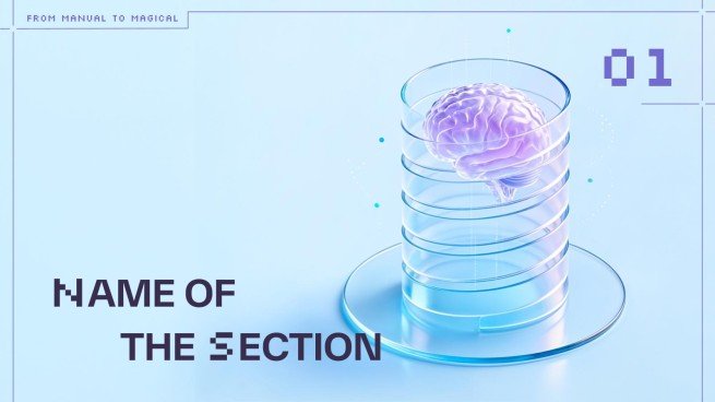 Modelo de apresentação Automação de IA