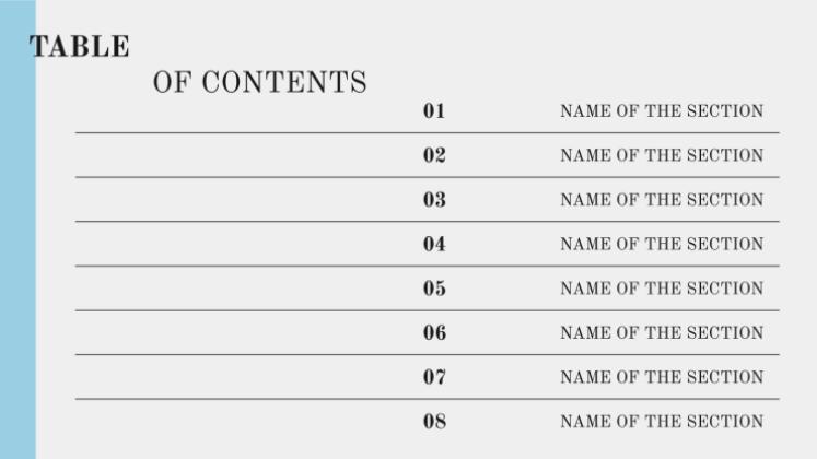 간호 관리 프레젠테이션 템플릿