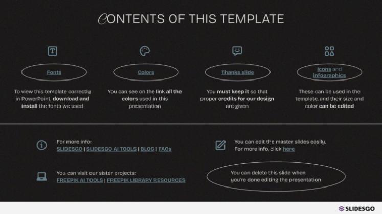 Specialty Coffee presentation template 