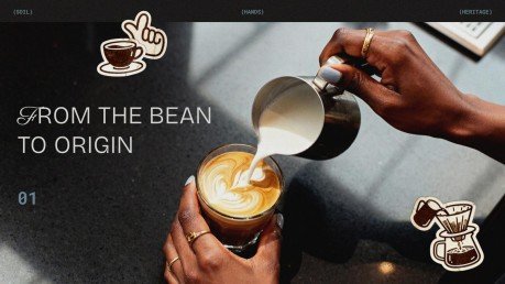 Specialty Coffee presentation template 