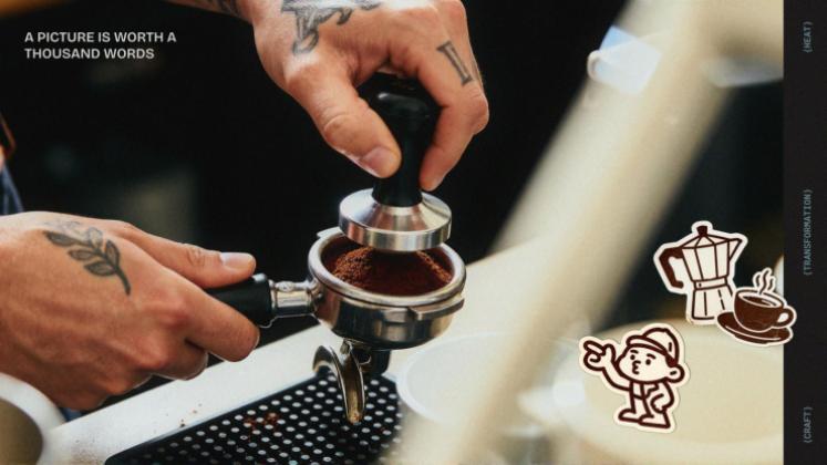 Specialty Coffee presentation template 