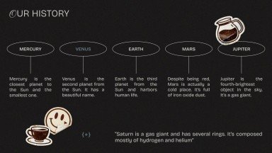 Specialty Coffee presentation template 