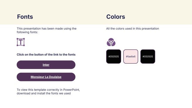 Luminous Fade presentation template 