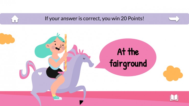 End of Course Jeopardy presentation template