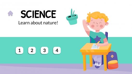 Plantilla de presentación Juego para fin de curso