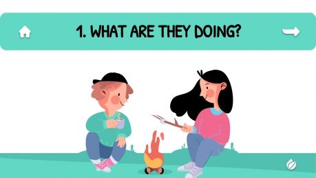 Plantilla de presentación Juego para fin de curso