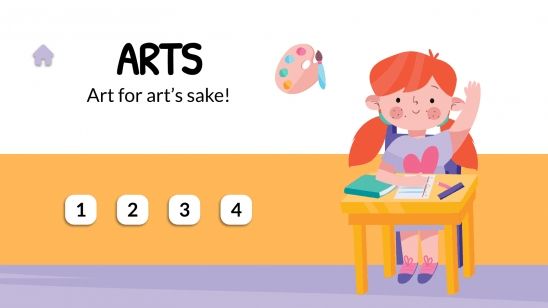 Plantilla de presentación Juego para fin de curso