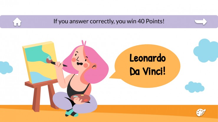 End of Course Jeopardy presentation template
