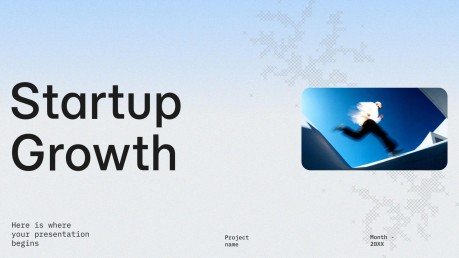Startup Growth presentation template 