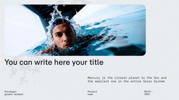 Startup Growth presentation template 