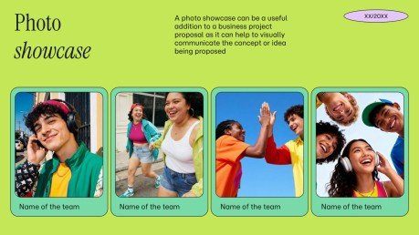 Plantilla de presentación Emprendimiento creativo