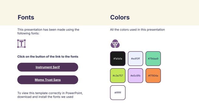 Plantilla de presentación Emprendimiento creativo