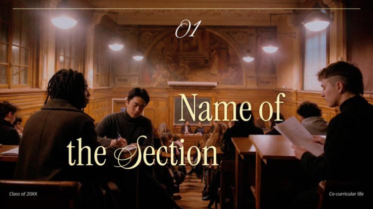 Modelo de apresentação Cultura do campus