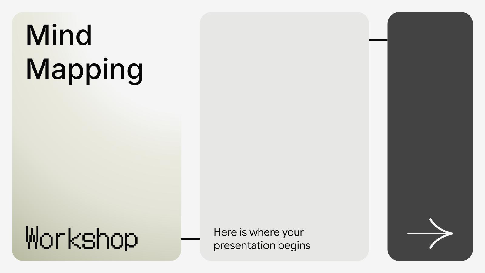 Mind Mapping Workshop presentation template 