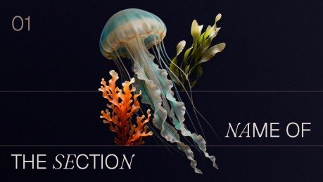 Plantilla de presentación Conservación de los océanos