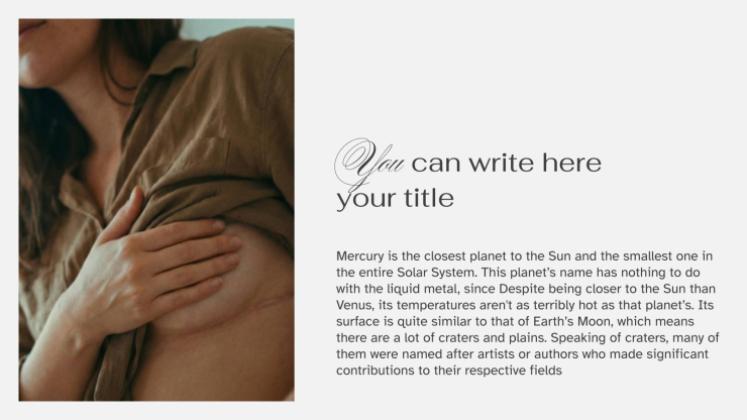 Plantilla de presentación Cáncer de mama