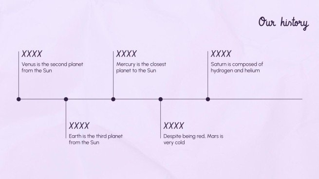 First Day of School presentation template 