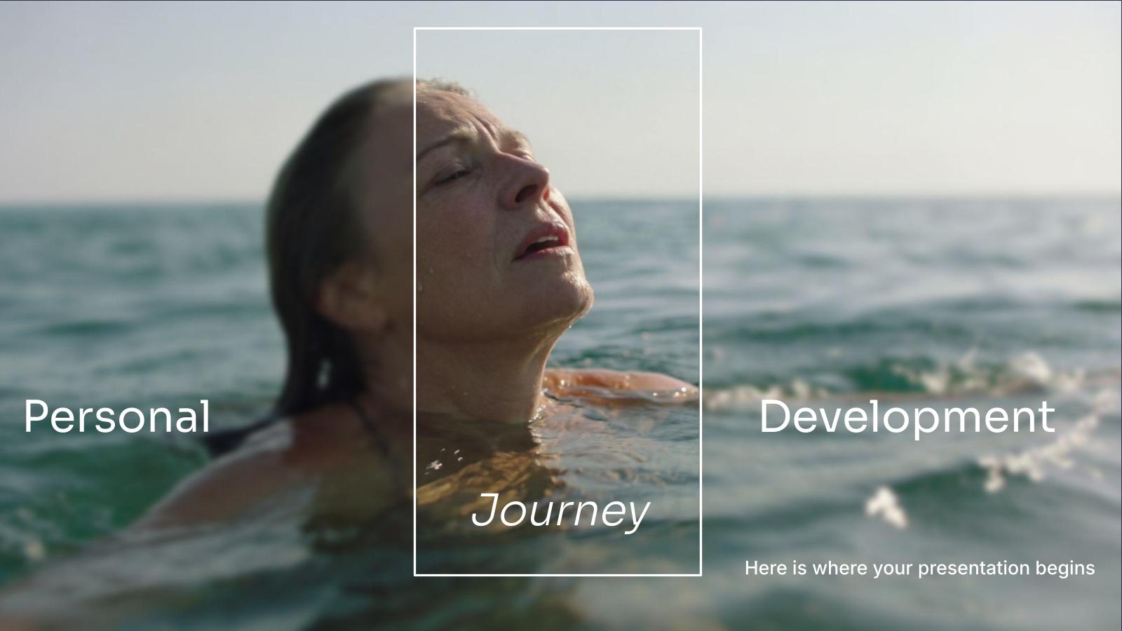 Plantilla de presentación Viaje de desarrollo personal