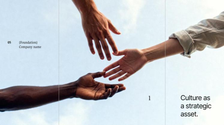 Trends in der Unternehmenskultur Präsentationsvorlage