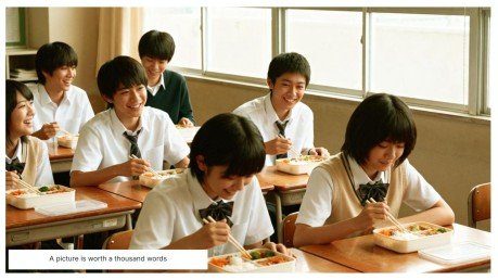 Modelo de apresentação A vida no ensino médio no Japão