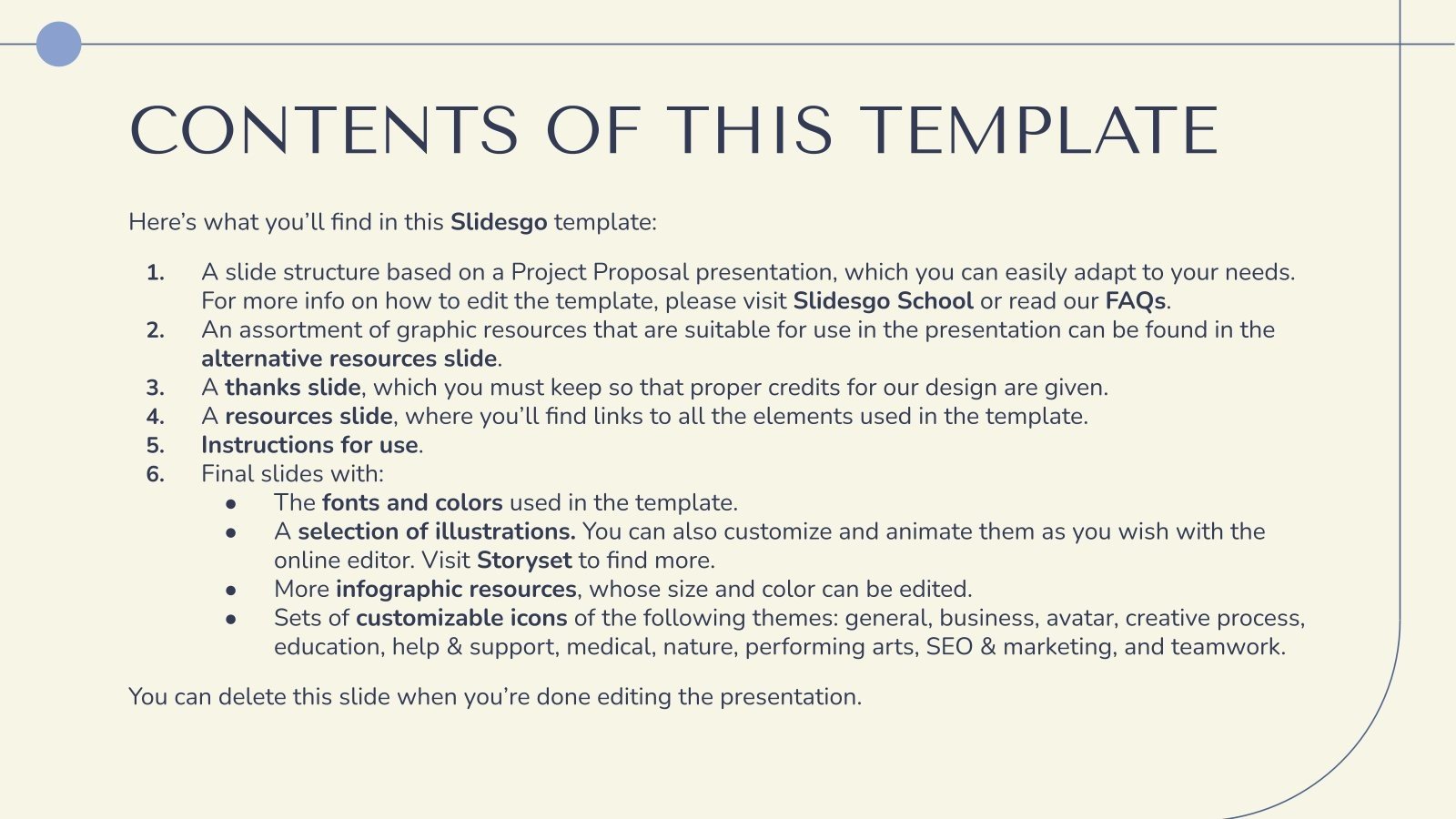 Formally Solicited Project Proposal Google Slides & PPT
