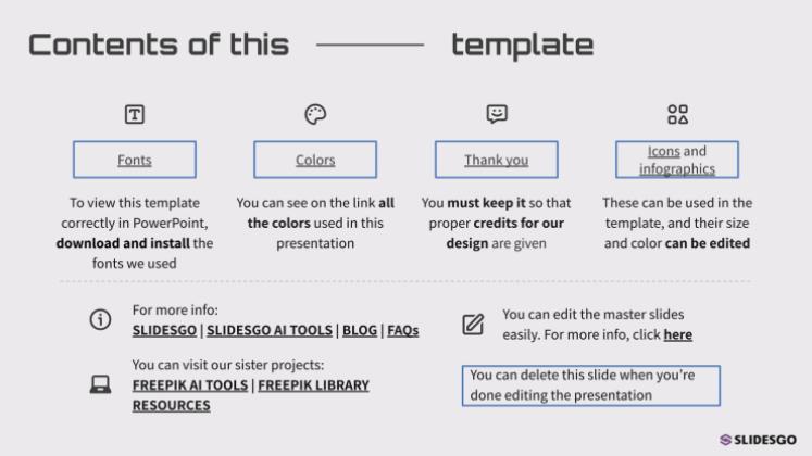 이용한 원격 협업 프레젠테이션 템플릿