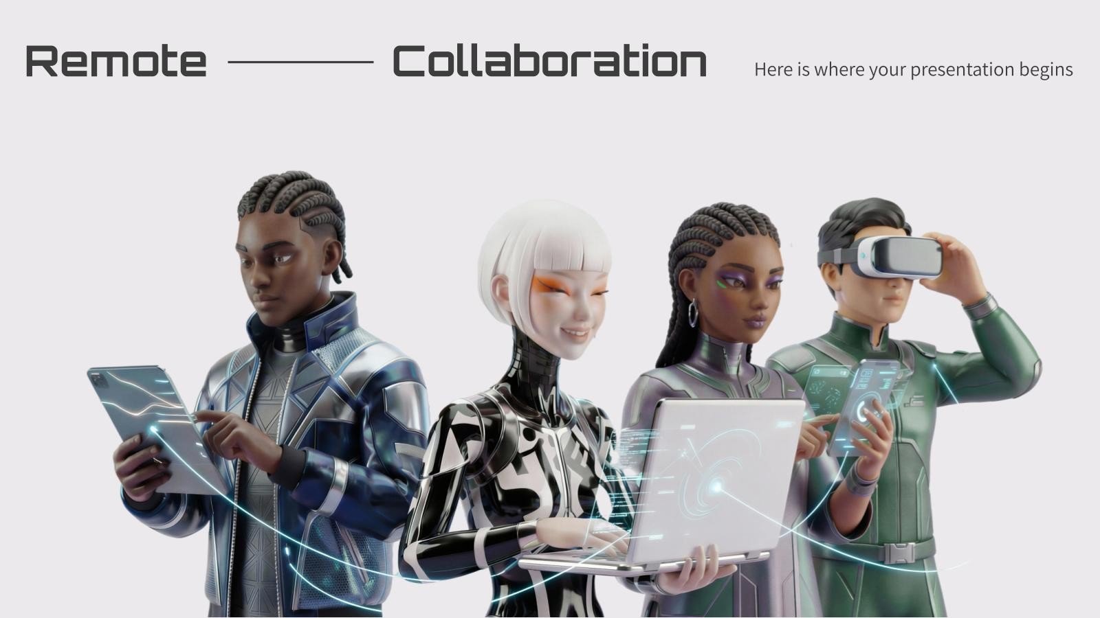 Free Collaboration Google Slides And Powerpoint Templates