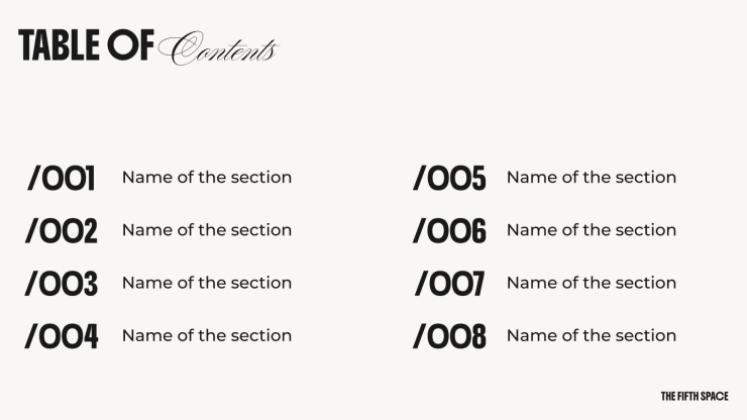 추상 미술 작품 전시회 프레젠테이션 템플릿