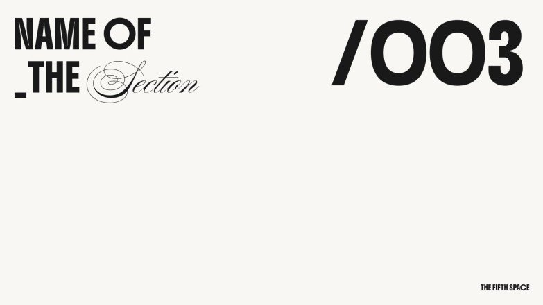 추상 미술 작품 전시회 프레젠테이션 템플릿