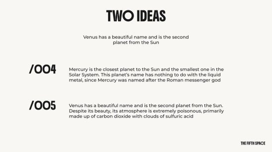 추상 미술 작품 전시회 프레젠테이션 템플릿