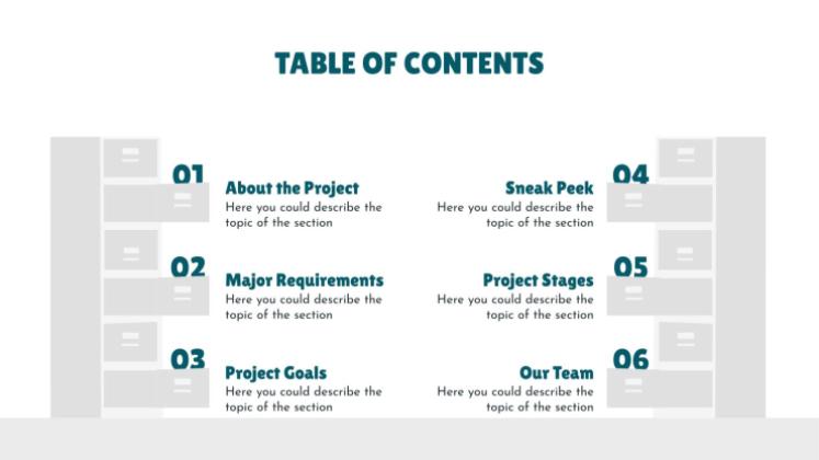 Research Project Proposal presentation template 
