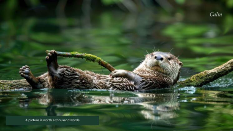 Naturinspiriertes Design Präsentationsvorlage