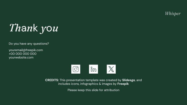 Naturinspiriertes Design Präsentationsvorlage