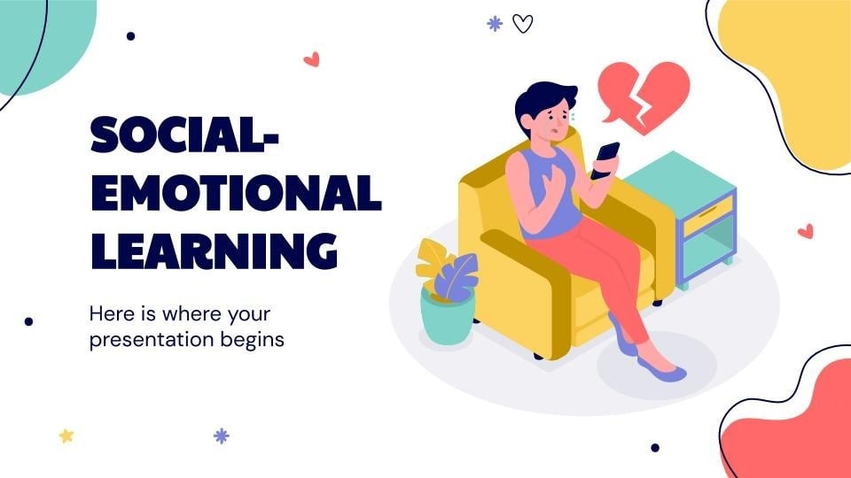 Social-Emotional Learning presentation template 