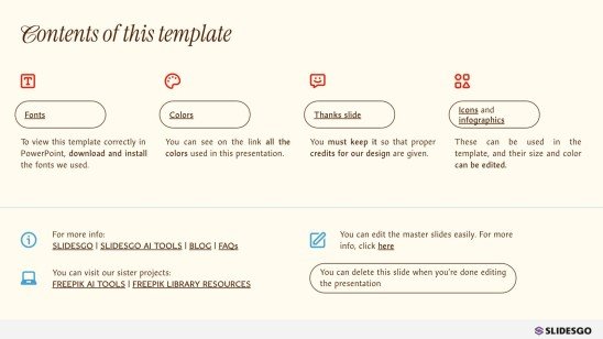 Valentine's Day presentation template 
