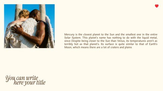 Valentine's Day presentation template 