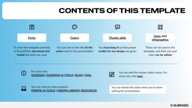 Plantilla de presentación Lo más destacado de los eventos de invierno