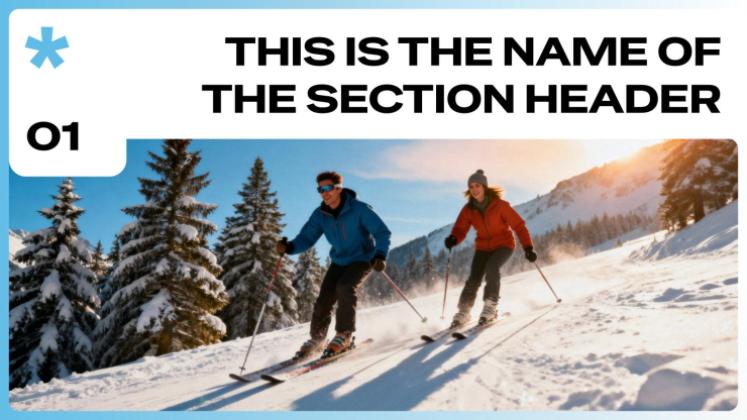 Plantilla de presentación Lo más destacado de los eventos de invierno