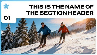 Plantilla de presentación Lo más destacado de los eventos de invierno