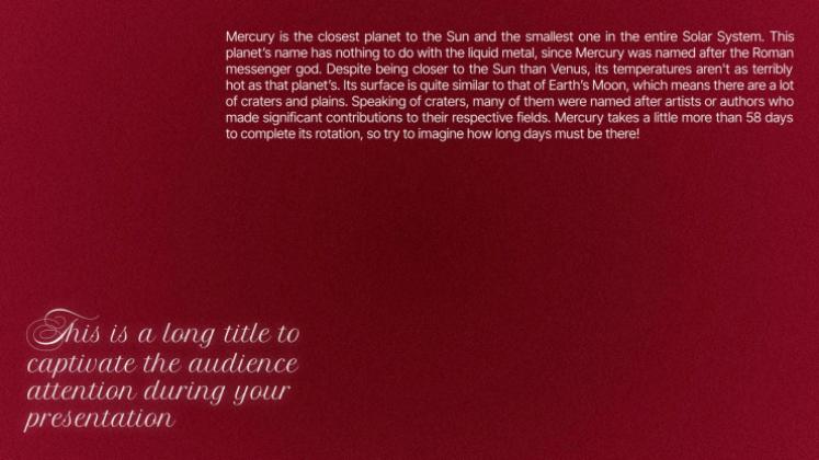 Valentine’s Day presentation template 