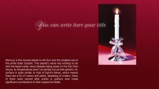 Valentine’s Day presentation template 