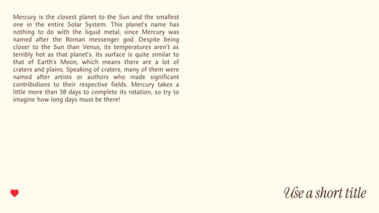 발렌타인데이 프레젠테이션 템플릿