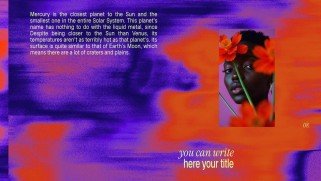 Modelo de apresentação Inspiração colorida