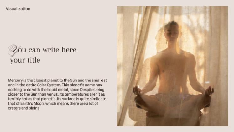 Achtsamkeitsübung Präsentationsvorlage