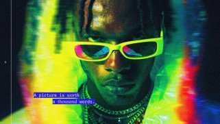 Lebendiges Neon-Design Präsentationsvorlage