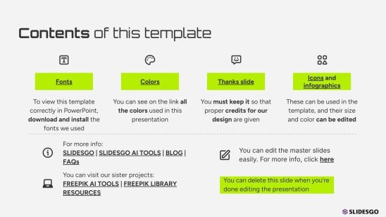 기하학적 패턴 프레젠테이션 템플릿