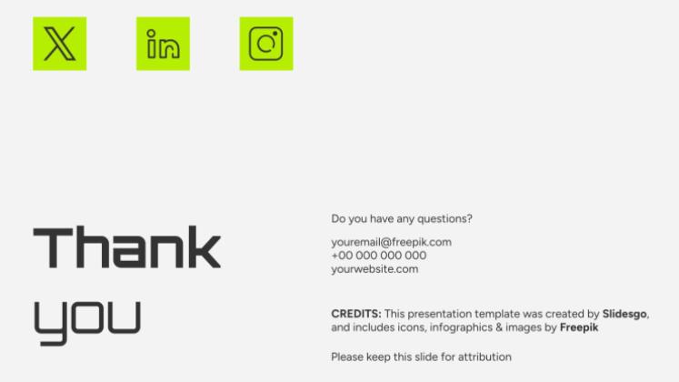 기하학적 패턴 프레젠테이션 템플릿