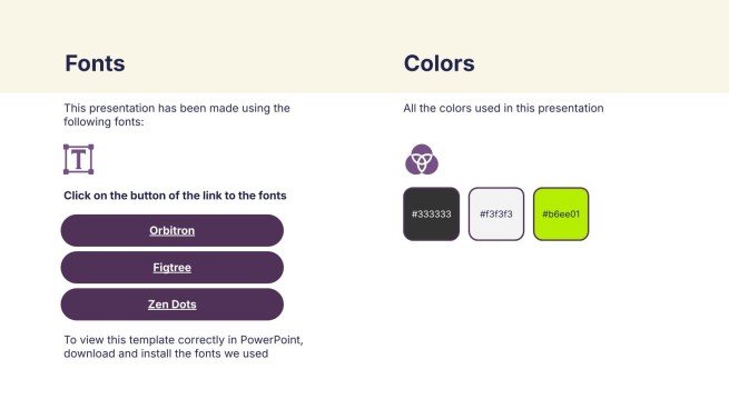 기하학적 패턴 프레젠테이션 템플릿