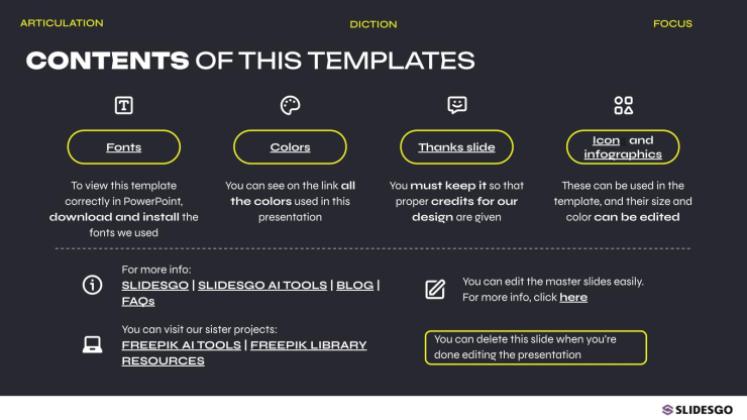 Prise de parole en public Modèles de présentation