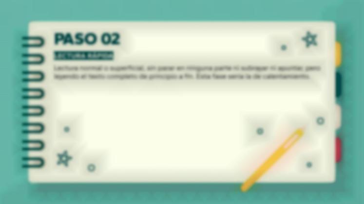 Plantilla de presentación Pasos para estudiar un texto